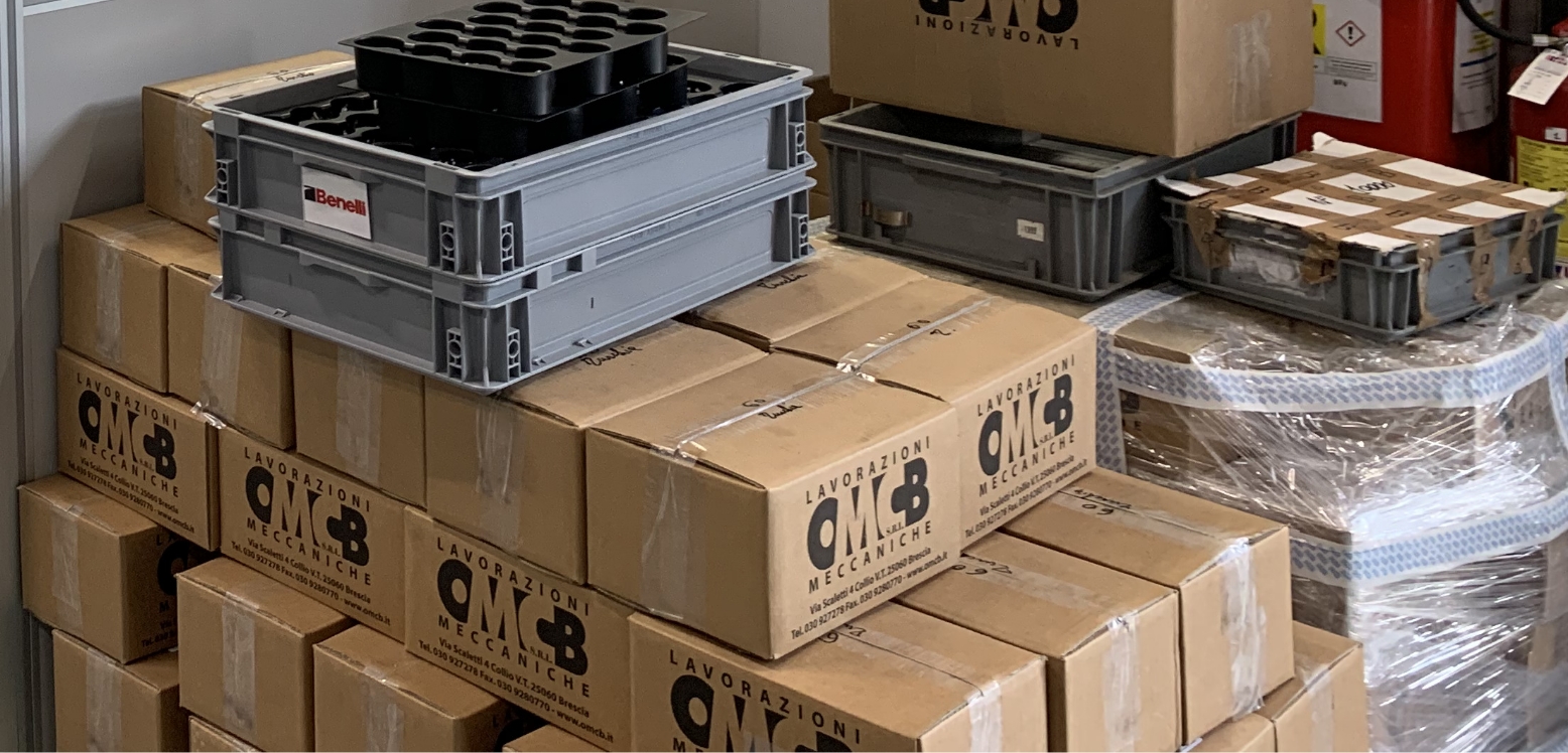 Imballaggio e spedizione